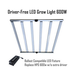 600w Tarımsal Led Grow Işıklar Fikstürü Alüminyum Enerji Tasarrufu