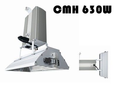HID 6 Fazlı Karartma CMH Grow Lights 630W Kapalı Bahçe Alüminyum Davlumbaz