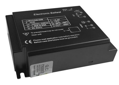 45W HID Dijital Metal Halide Balast, 50W Yüksek Basınçlı Sodyum Balast