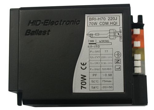 0.44A 130Hz Dijital Sera Balast Seramik Metal Halide 70W Sodyum Lamba