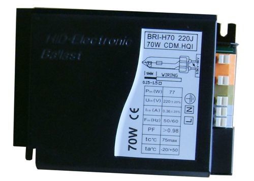 0.44A 130Hz Dijital Sera Balast Seramik Metal Halide 70W Sodyum Lamba