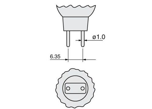 12V 100W Grow Işık Reflektörleri Halojen Lamba Değiştirme Ampul 3400K