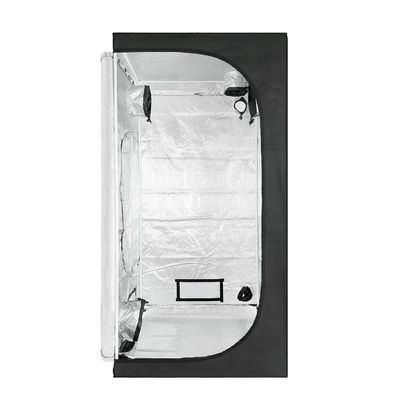 Hidroponik 100cm Uzunluk LED Büyüme Çadırı, 3X3 &quot;600D Kumaş Büyüme Çadırı