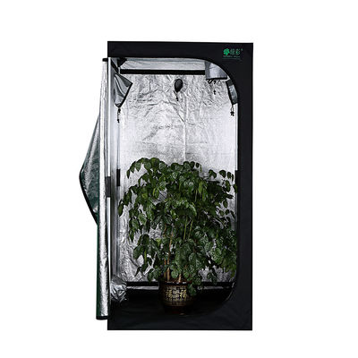 Hidroponik 100cm Uzunluk LED Büyüme Çadırı, 3X3 &quot;600D Kumaş Büyüme Çadırı