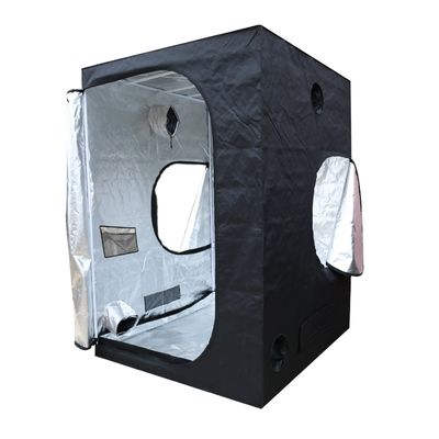 200cm Yükseklik Fermuarlı Hidroponik Kapalı Büyüme Çadırı, 5X5 &quot;Portatif Büyüme Çadırı 600D Kumaş