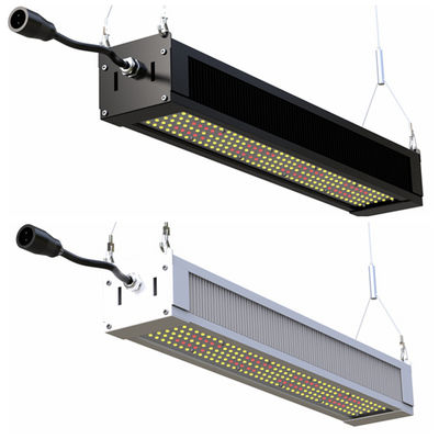 RikoLite 240W Tam Spektrum LED Grow Light Slim Bar, AL1100 Bahçıvanlık LED Grow Işıkları
