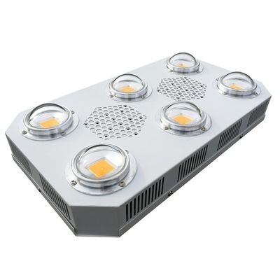 300W 4.2kgs LED COB Grow Light Çiçekli Isı Emici Plaka Fan 24hrs Anahtarı 300w Led Grow Işık