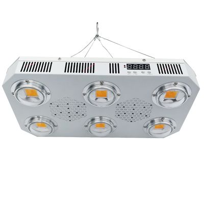 300W 4.2kgs LED COB Grow Light Çiçekli Isı Emici Plaka Fan 24hrs Anahtarı 300w Led Grow Işık