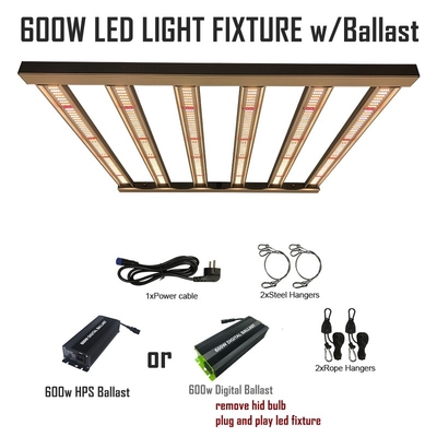 FCC 600w HPS / MH Balast Tarım LED Işıkları ile Uyumlu LED Grow Işıkları