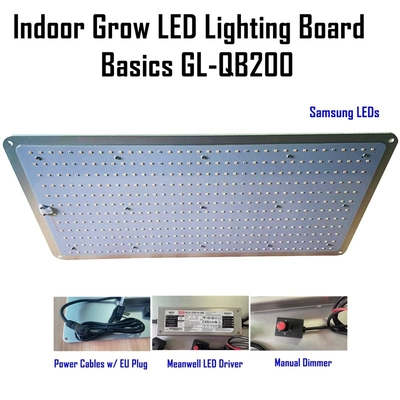 200w LED Panel Samsung lm281b Epileds Kırmızı IR UV Kapalı Grow LED Aydınlatma Panosu