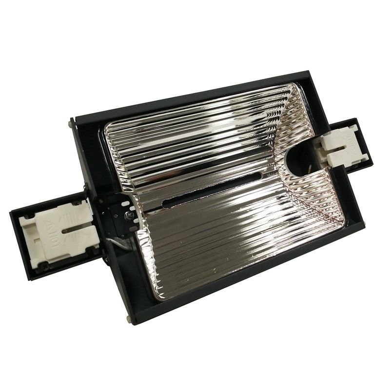 Bahçe Bitkileri Cam HPS Işık Reflektörü, 1000W Optik Işık Reflektörü Çift Uçlu